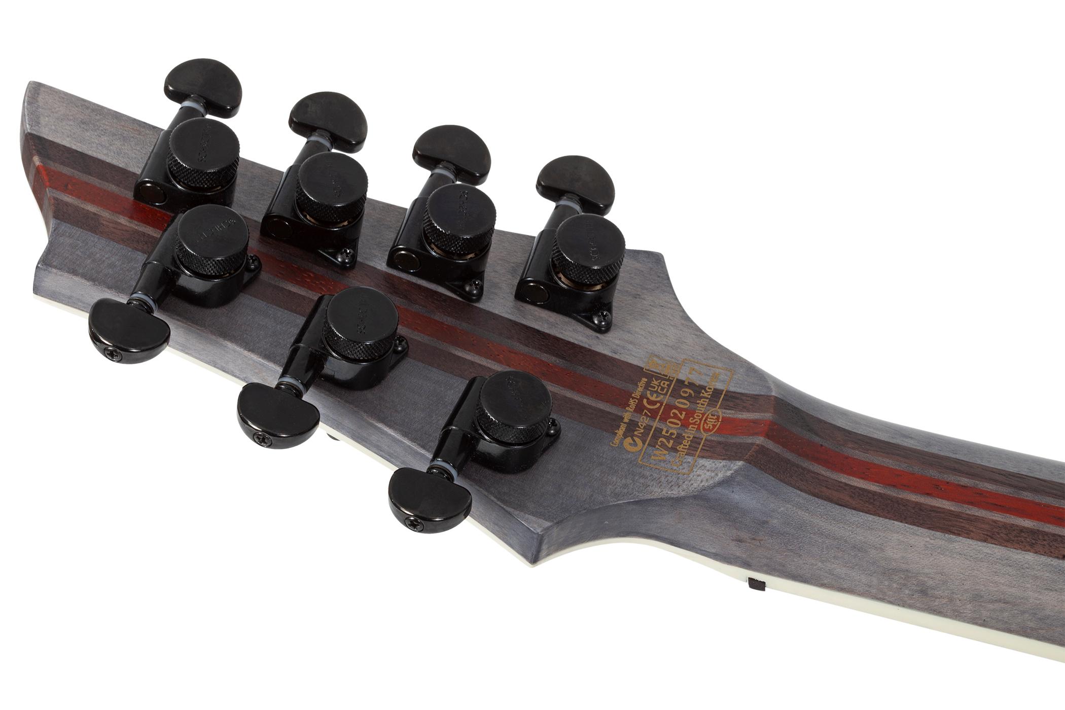 Schecter C-7 SLS Elite Multi-Scale Evil Twin Electric Guitar in